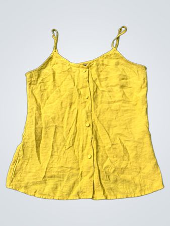 Pimkie Gelbes Button-Up Cami Top