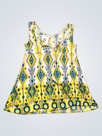 XXI Ärmelloses Tanktop mit Ikat-Druck