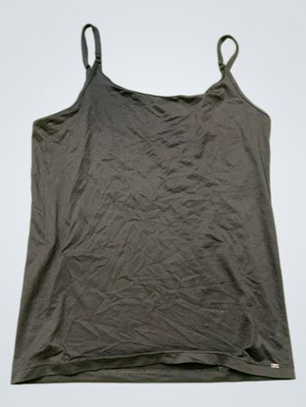 Schwarzes Spaghetti-Träger-Camisole