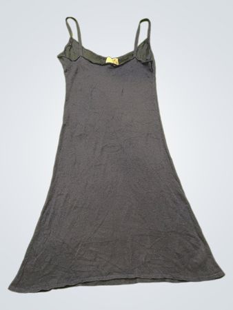 Blaues Slipkleid