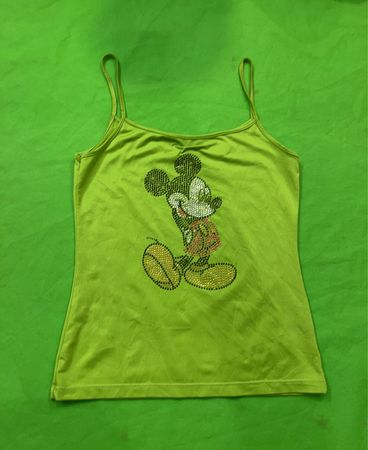 Disney Mickey Mouse Rhinestone Cami Tank Top