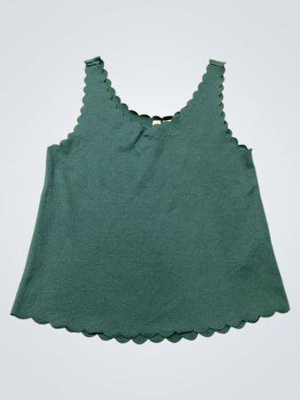 H&M Divided ärmelloses Top mit gewelltem Saum