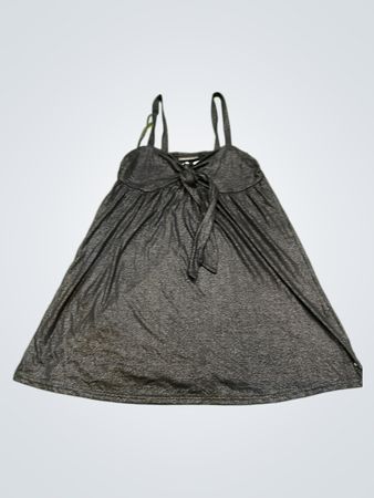 Clockhouse Schwarzes Glitzer-Cami-Kleid