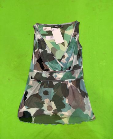 Mexx Florales Druck Ärmelloses Top