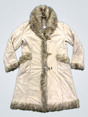 YILISI Women's Fur Trimmed Coat