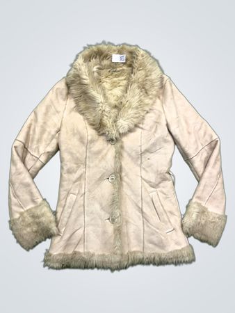 Women's Faux Fur Trimmed Jacket
