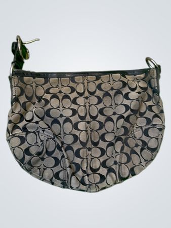 Coach Signature Pattern Shoulder Bag