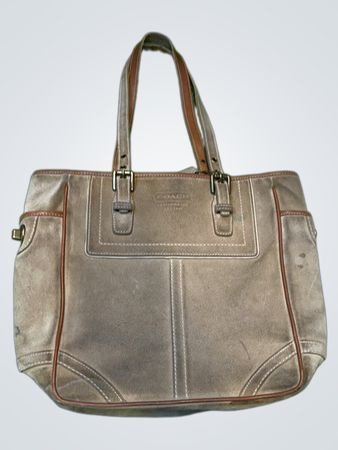 Coach Suede Tote Bag
