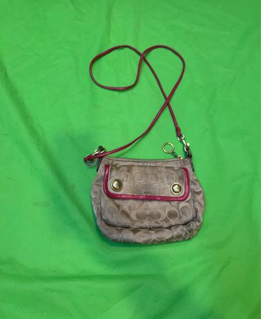 Coach Signature C Monogram Small Shoulder Bag