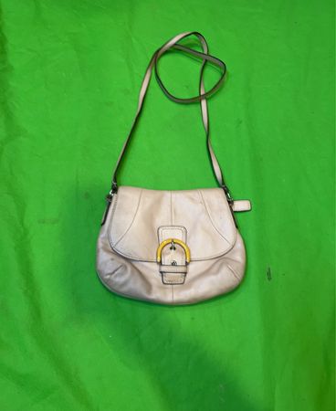 Coach Leather Shoulder Bag