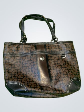 Coach Monogram Tote Bag