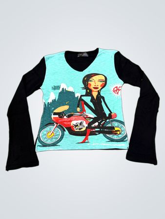 Copeline graphic long sleeve t-shirt