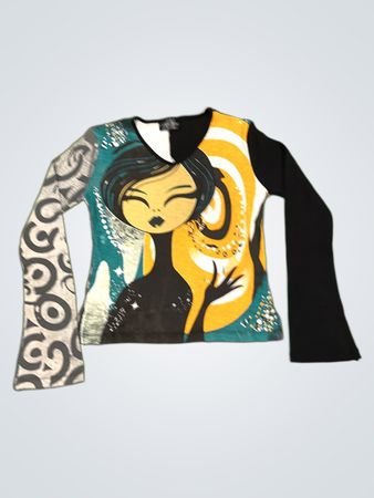 Copeline graphic long sleeve shirt