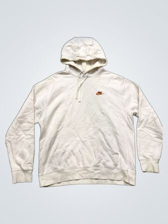 Nike White Pullover Hoodie