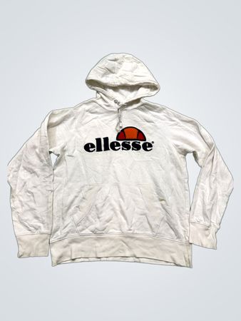 Ellesse White Hoodie