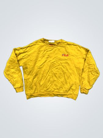 Fila Gelbes Crewneck Sweatshirt