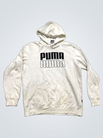 Puma White Hoodie