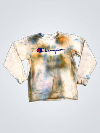 Champion Tie-Dye Crewneck Sweatshirt