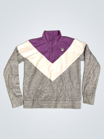 Fila Colorblock Quarter-Zip Sweatshirt