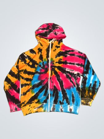 Nike Tie-Dye Full Zip Hoodie