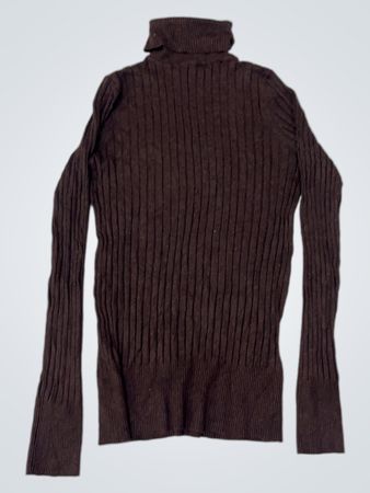 F&F Rippstrick Rollkragenpullover