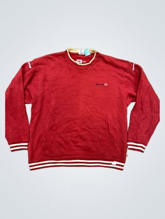 Reebok Rotes Crewneck Sweatshirt