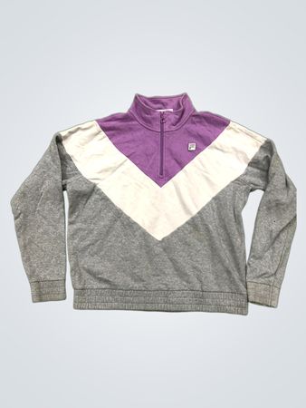 Fila Colorblock 1/4 Zip Sweatshirt