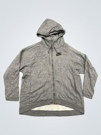 Nike Grauer Zip-Up Hoodie