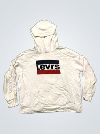 Levi's White Logo Hoodie