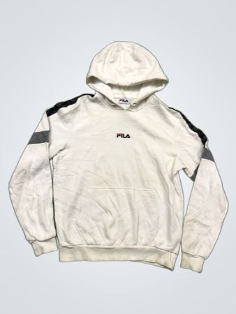 Fila White Hoodie