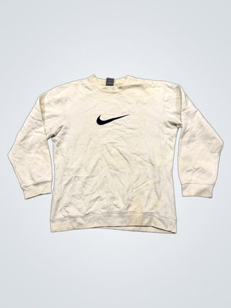 Nike White Crewneck Sweatshirt
