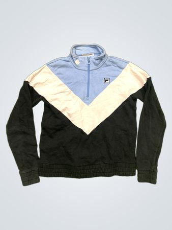 Fila Colorblock Quarter Zip Sweatshirt