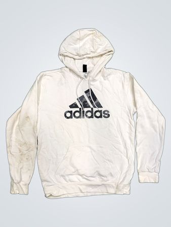 Adidas Hoodie Weißes Logo