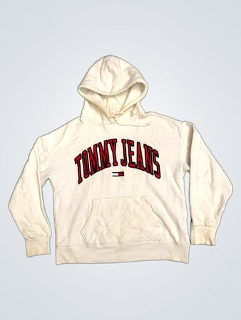 Tommy Jeans Weißer Hoodie