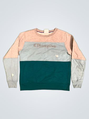 Champion Authentic Athleticwear Colorblock Crewneck Sweatshirt