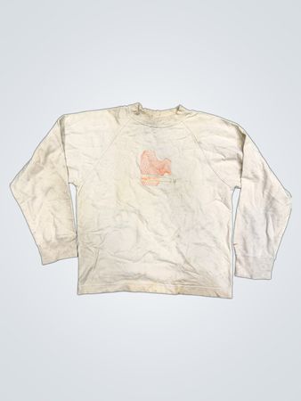 Nike White Crewneck Sweatshirt