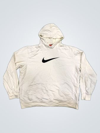 Nike Athletic Dept. Weiße Kapuzenjacke