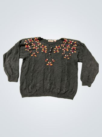 Sarah Richards bestickter Pullover
