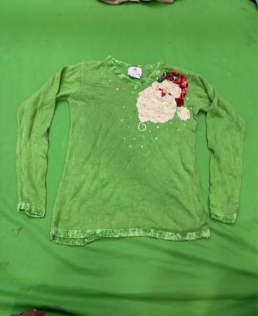 Quacker Factory Santa Paillettenpullover