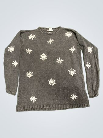 Kelly Scott Snowflake Strickpullover