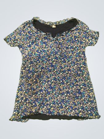 Bodyright Premium Damen Qualitäts-Top mit Blumenmuster