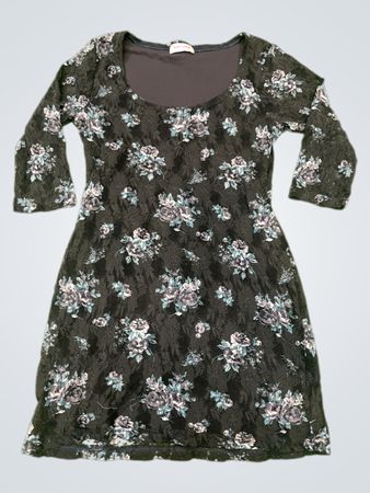 Orsay Kleid mit Blumenmuster und 3/4-Ärmeln