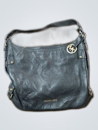 Michael Kors Black Leather Hobo Bag