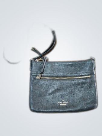 Sac bandoulière en cuir noir