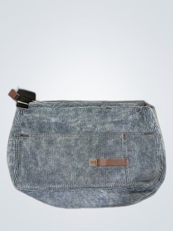 Blue Striped Shoulder Bag
