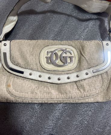 Guess GG Monogram Shoulder Bag