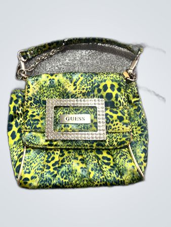 Guess Leopard Print Small Handbag