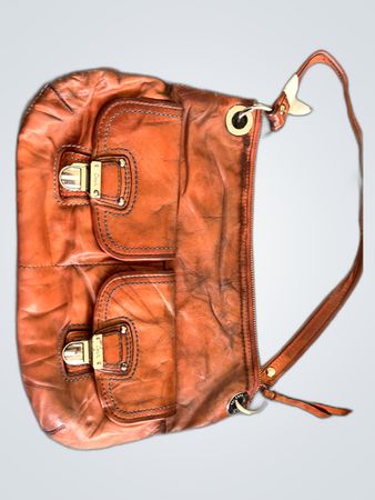 Coach Leather Shoulder Bag