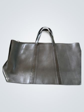 Coach Black Leather Tote Bag