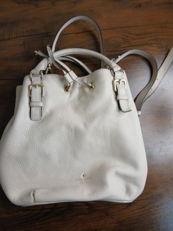 Kate Spade White Leather Handbag